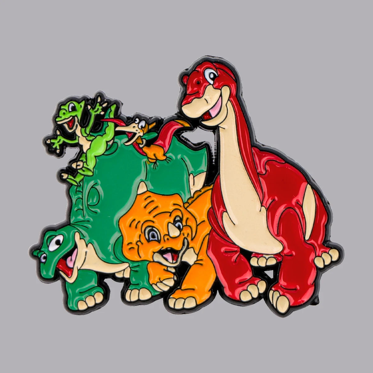 Dinosaurs Cute Friends Enamel Pin