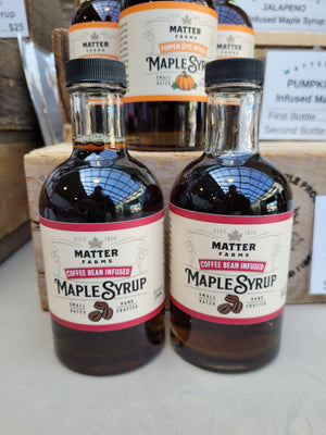 Coffee Infused Maple Syrup - Matter's Farm to Table