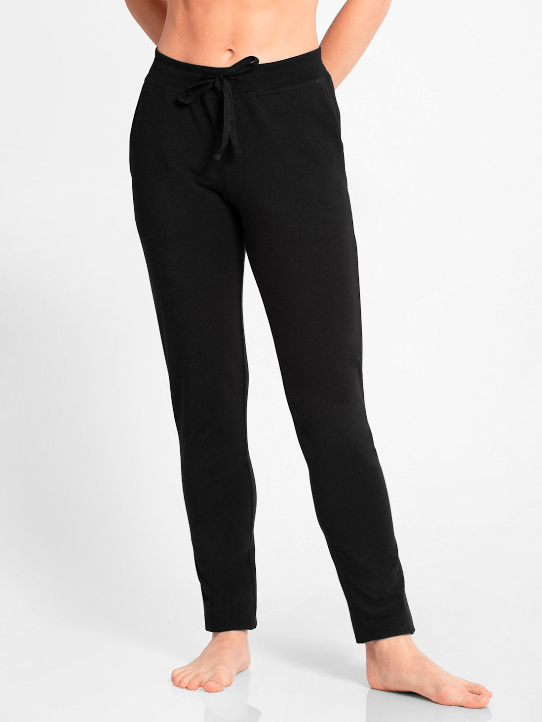 Buy Tuna London Dark Grey Polyester Lycra Track Pants For Women online
