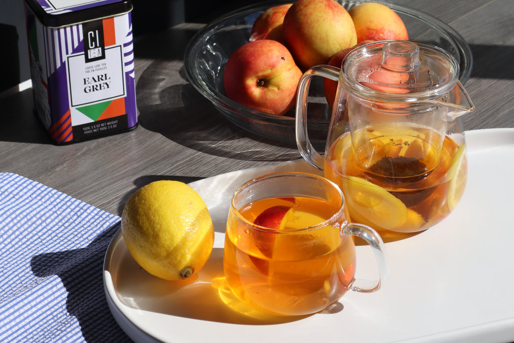 Earl grey peach tea recipe