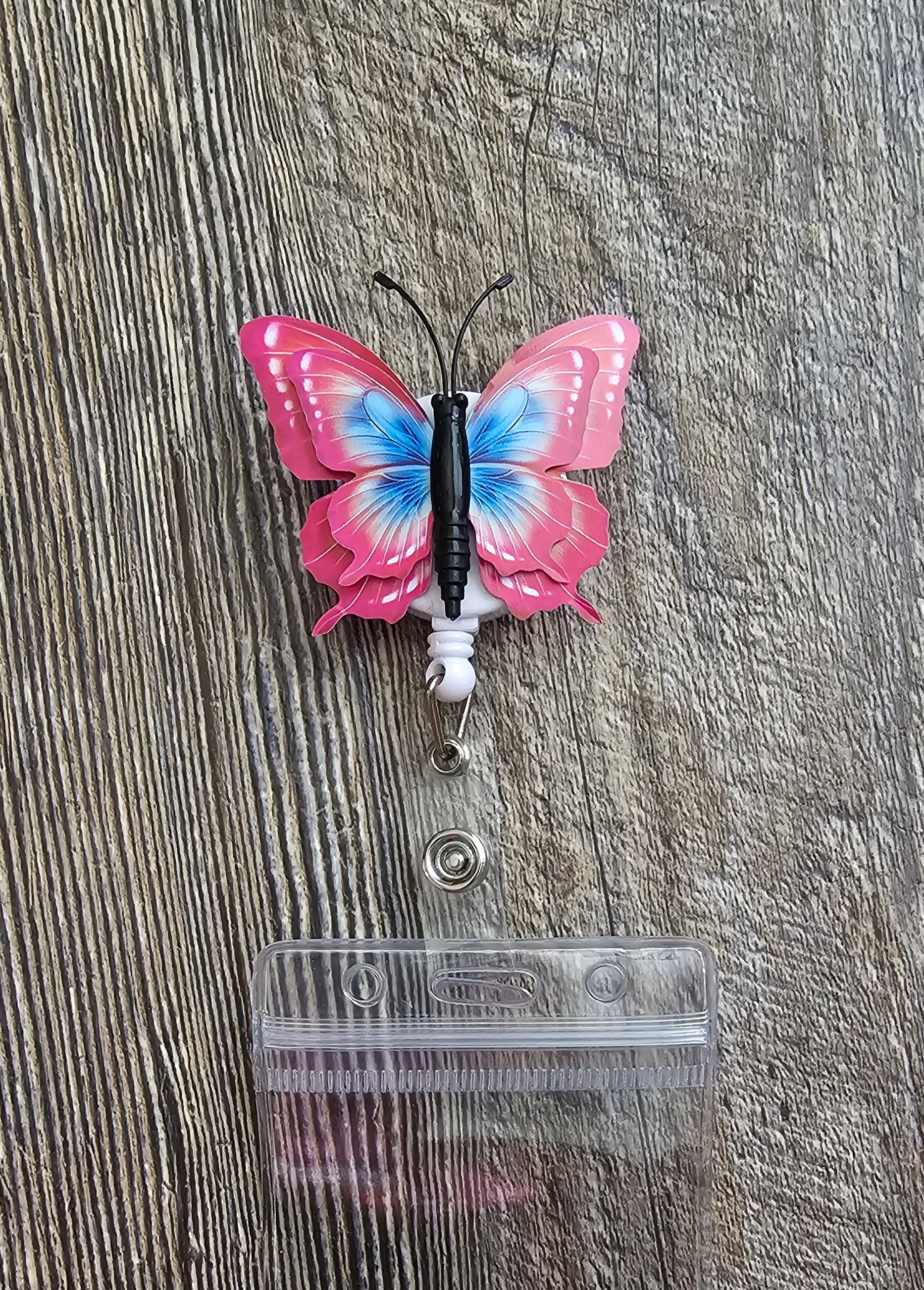 Butterfly Badge Reel