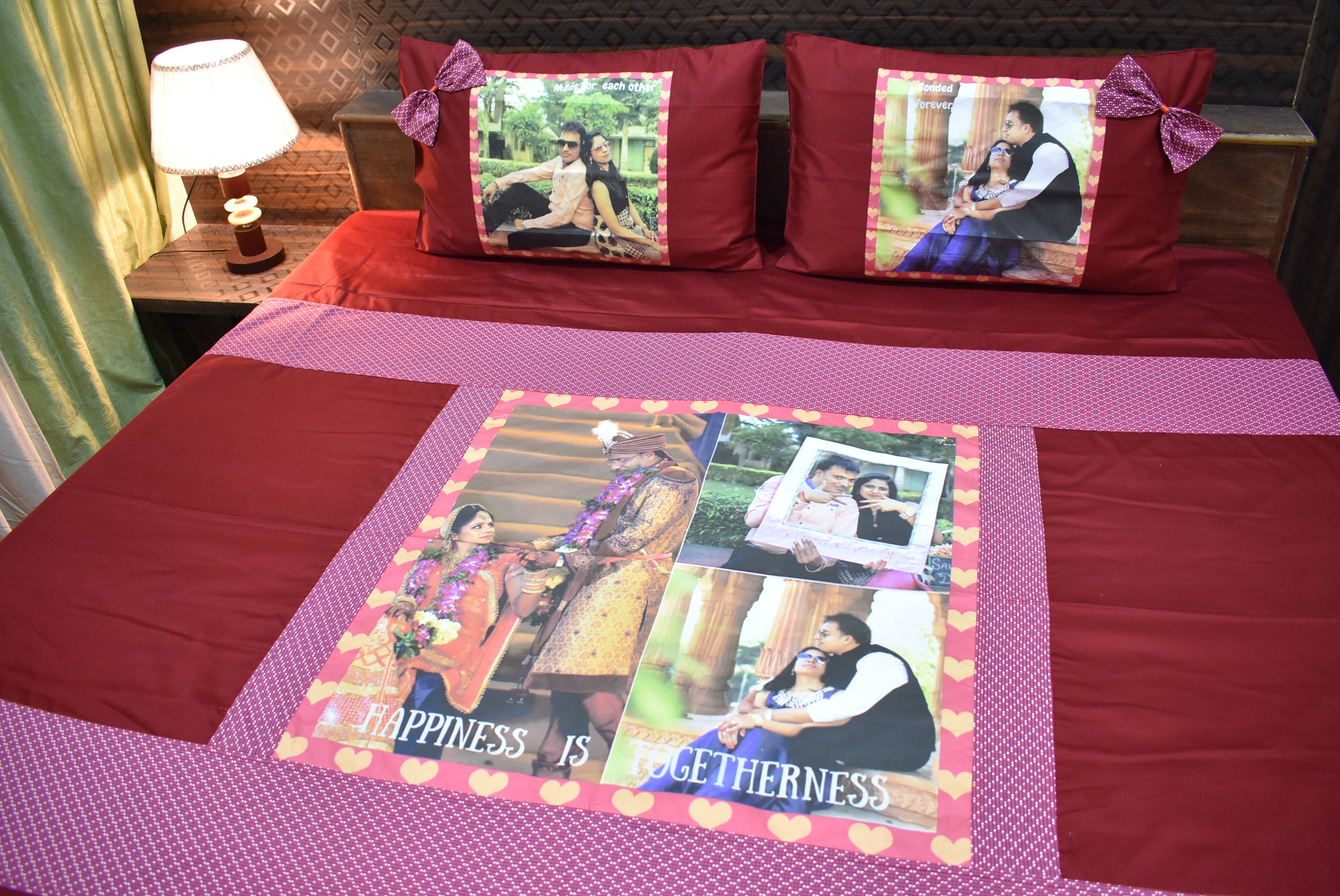 Personalized Photo Printed Bed Cover Set Fabrica Furnishings