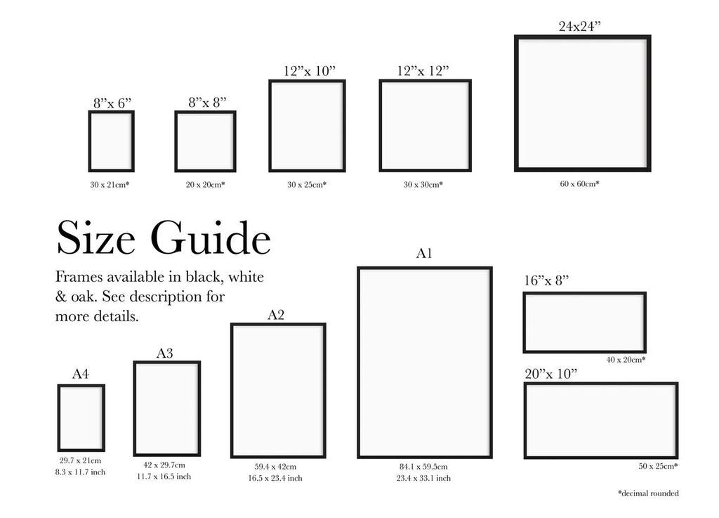 Frame Size Guide