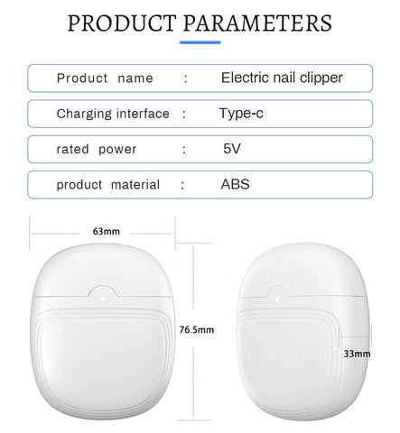 Nurbini™ Electric Nail Trimmer