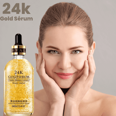 24K Gold Sérum , uma fusão de luxo e eficácia.