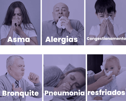 Indicação para uso em condições respiratórias: Asma, bronquite e mais - o Nebulizador N-Tech é seu aliado no tratamento