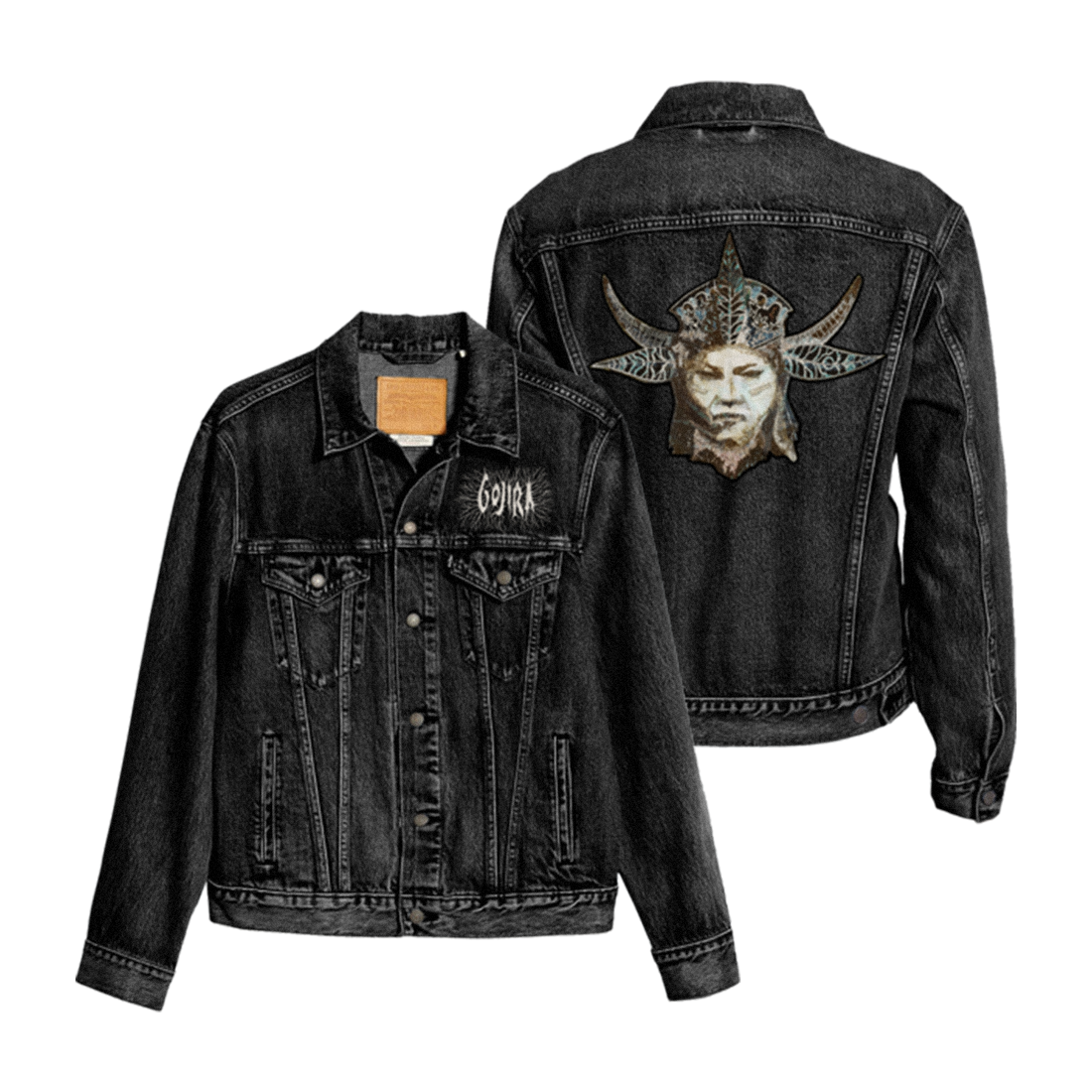 Gojira Fortitude Warrior Denim Jacket