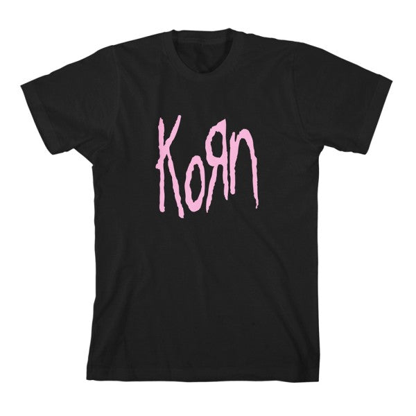 Black and Pink Korn T-Shirt | Korn - Maniacs Store