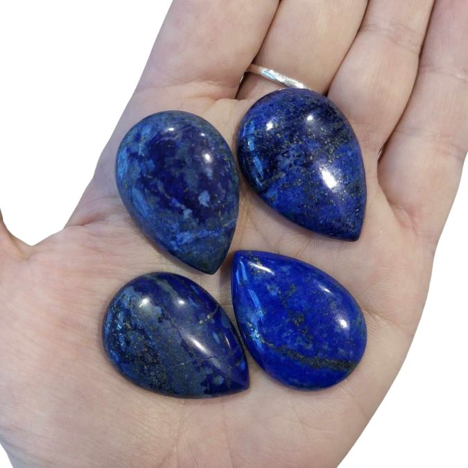 Lapis Lazuli Cabochon Tear Drop Shape