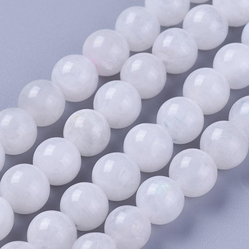 Rainbow Moonstone Gemstone Beads