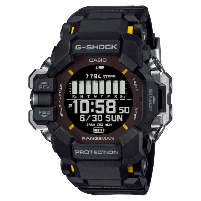 G-Shock Mens 200m Rangeman GPS With HR Monitor - GPR-H1000-1DR