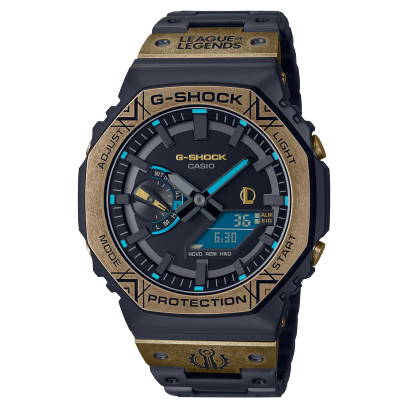 G-Shock Mens 200m Bluetooth League Of Legends G-Steel - GM-B2100LL-1M