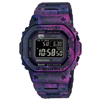 G-Shock Mens 200m 40th Anniversary Carbon Edition- GCW-B5000UN-6FC