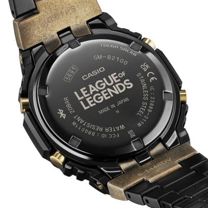 G-Shock Mens 200m Bluetooth League Of Legends G-Steel - GM-B2100LL-1M