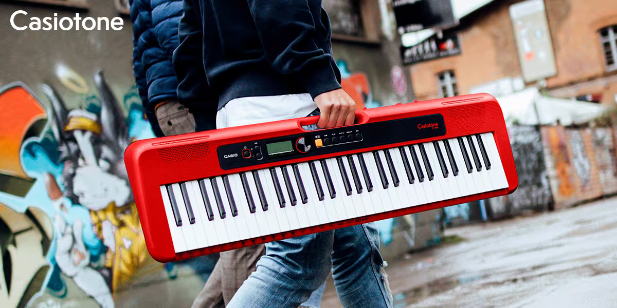 Casio Casiotone Electronic Keyboard - CT-S200RDC2