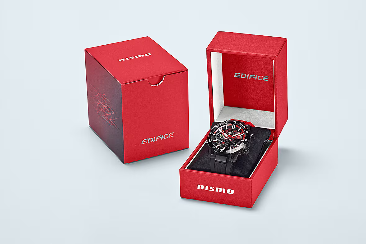 Edifice Mens 100m Bluetooth Solar NISMO Limited Edition - ECB-2000NIS-1ADR 