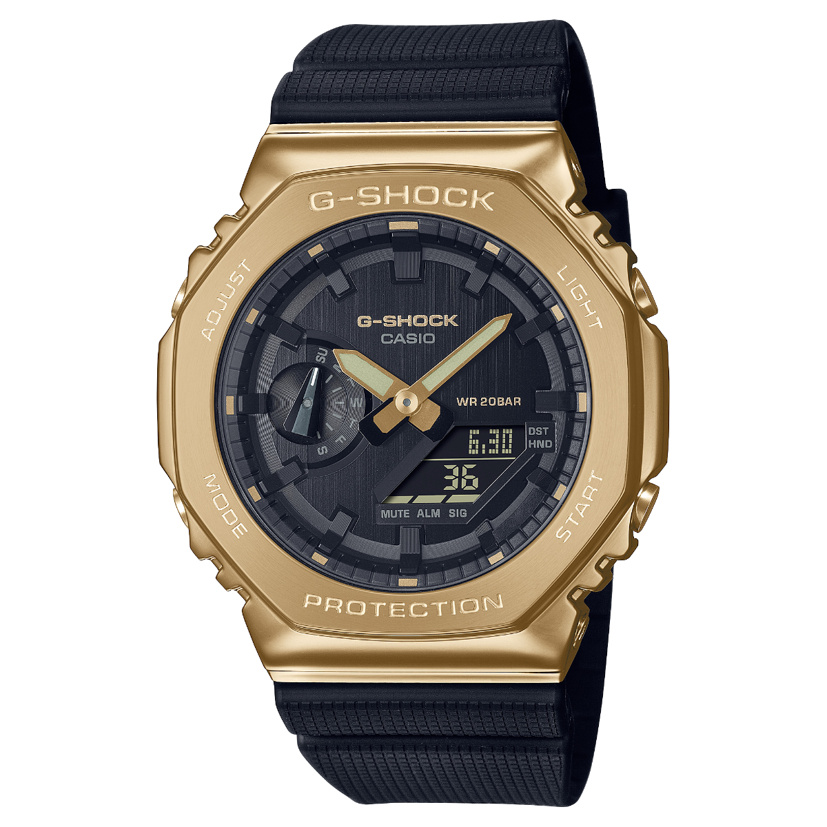 G-Shock Mens 200m G-Steel - GM-2100G-1A9DR