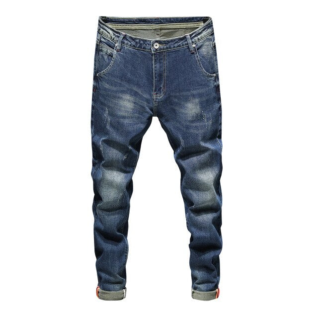 Faded Stretch Fit Jeans
