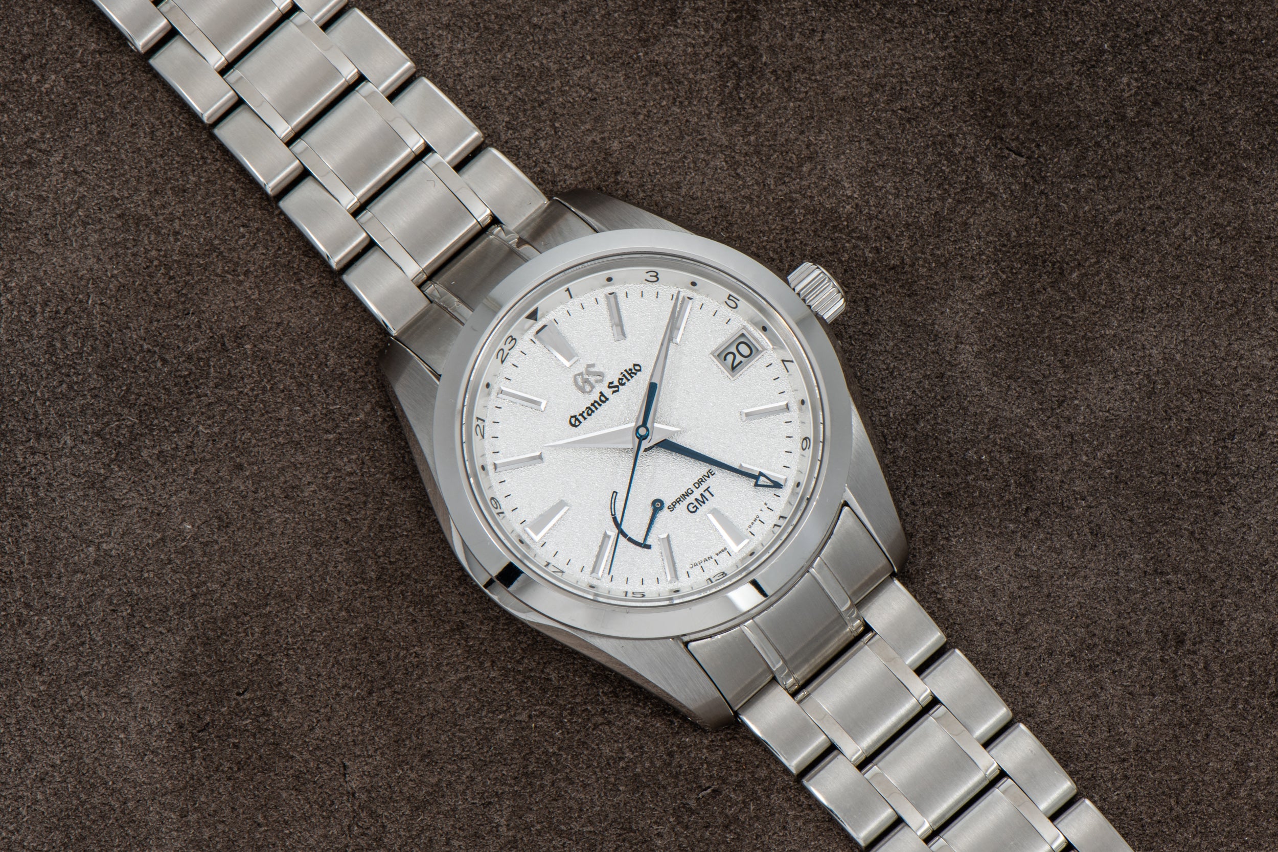 Grand Seiko Spring Drive GMT 'Blizzard' Limited Edition For Timeless –  Analog:Shift