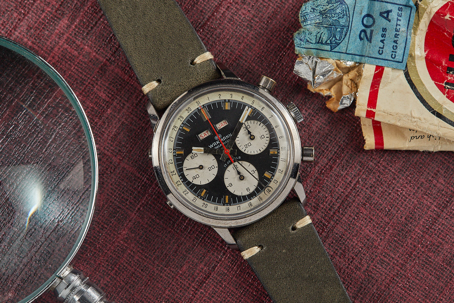 Wakmann Triple Calendar Chronograph AnalogShift