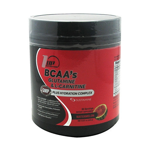 1 UP Nutrition BCAAs Glutamine and L-Carnitine - Maximum Nutrition