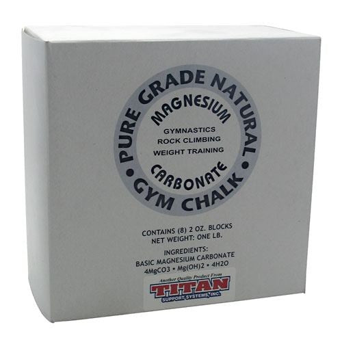 Titan Support Systems Pure Grade Natural Gym Chalk - Maximum Nutrition
