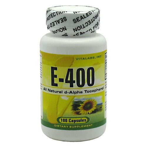Vitalabs Vitamin E-400 - Maximum Nutrition - Sam E Supplement