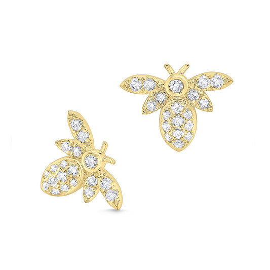 Diamond Butterfly Pendant Set in 14 Kt. Gold, KC Design