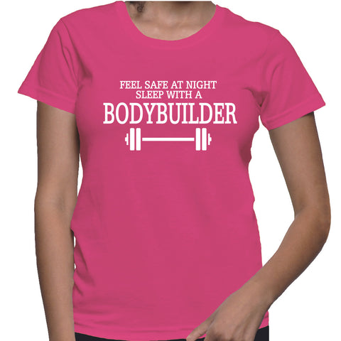 Feel Safe At Night Sleep With A Bodybuilder T-Shirt – Shirt Skills