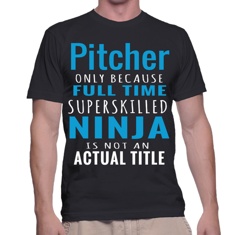 pitcher only shirt