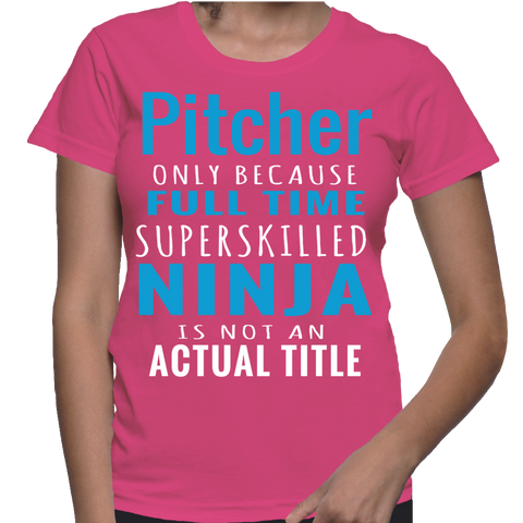 pitcher only shirt