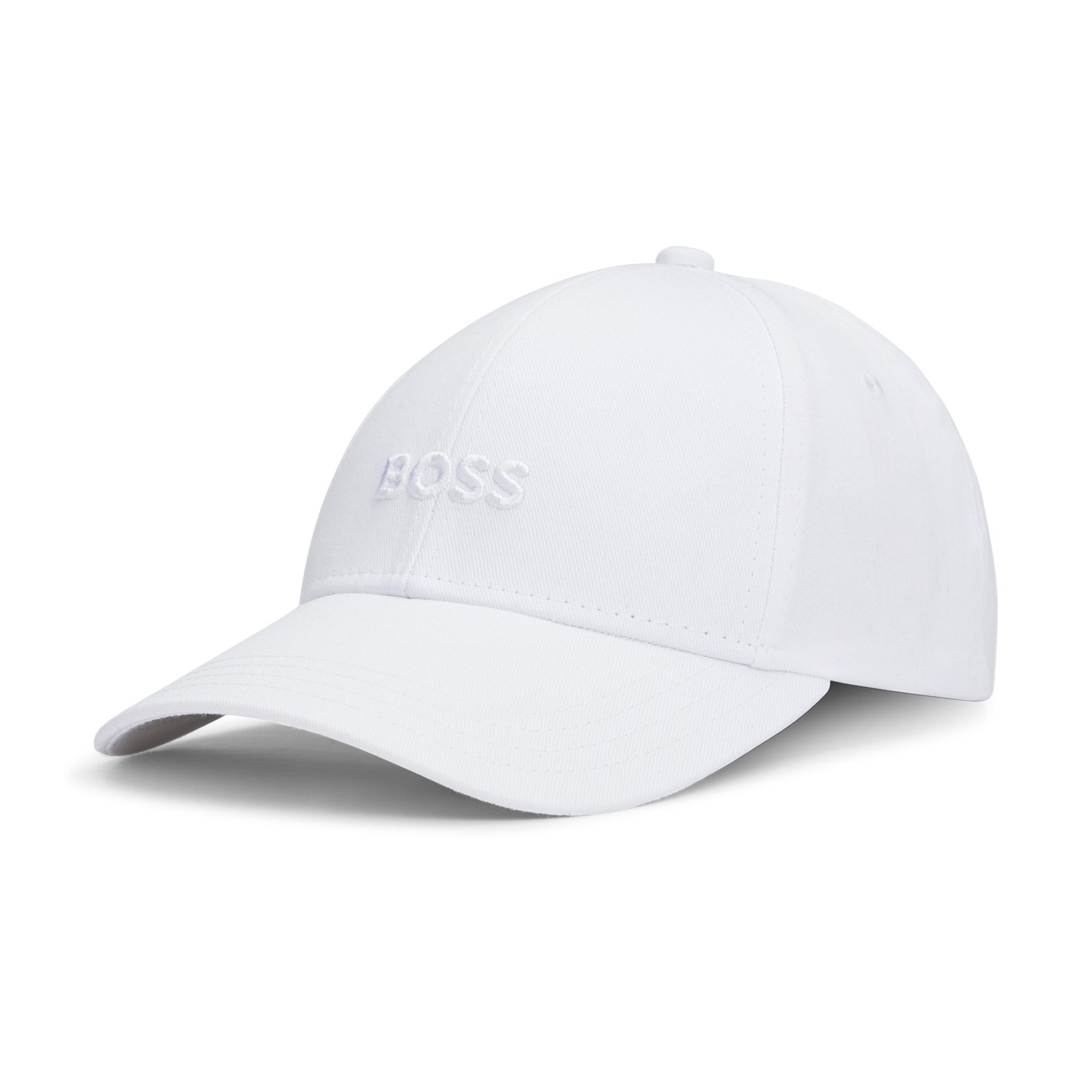 Boss Zed Embroidered Cotton Cap - Beige