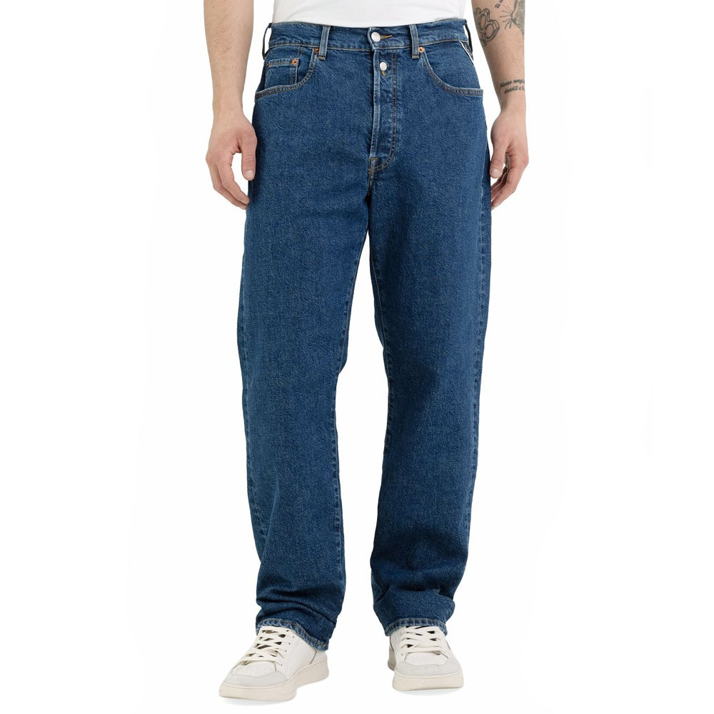 Replay Waitom Regular Fit Jeans - Classic Dark Blue