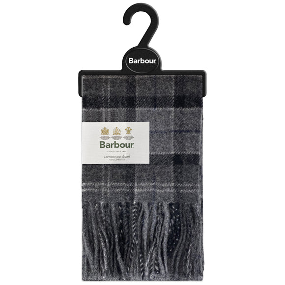 barbour scarf black