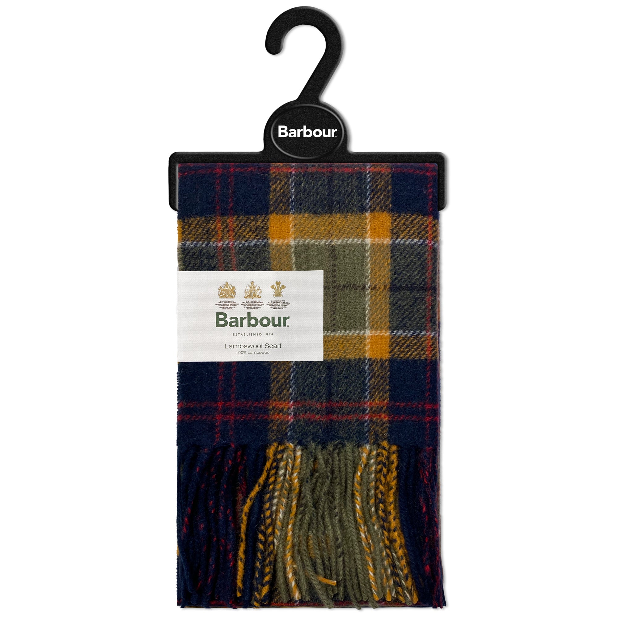 green barbour scarf