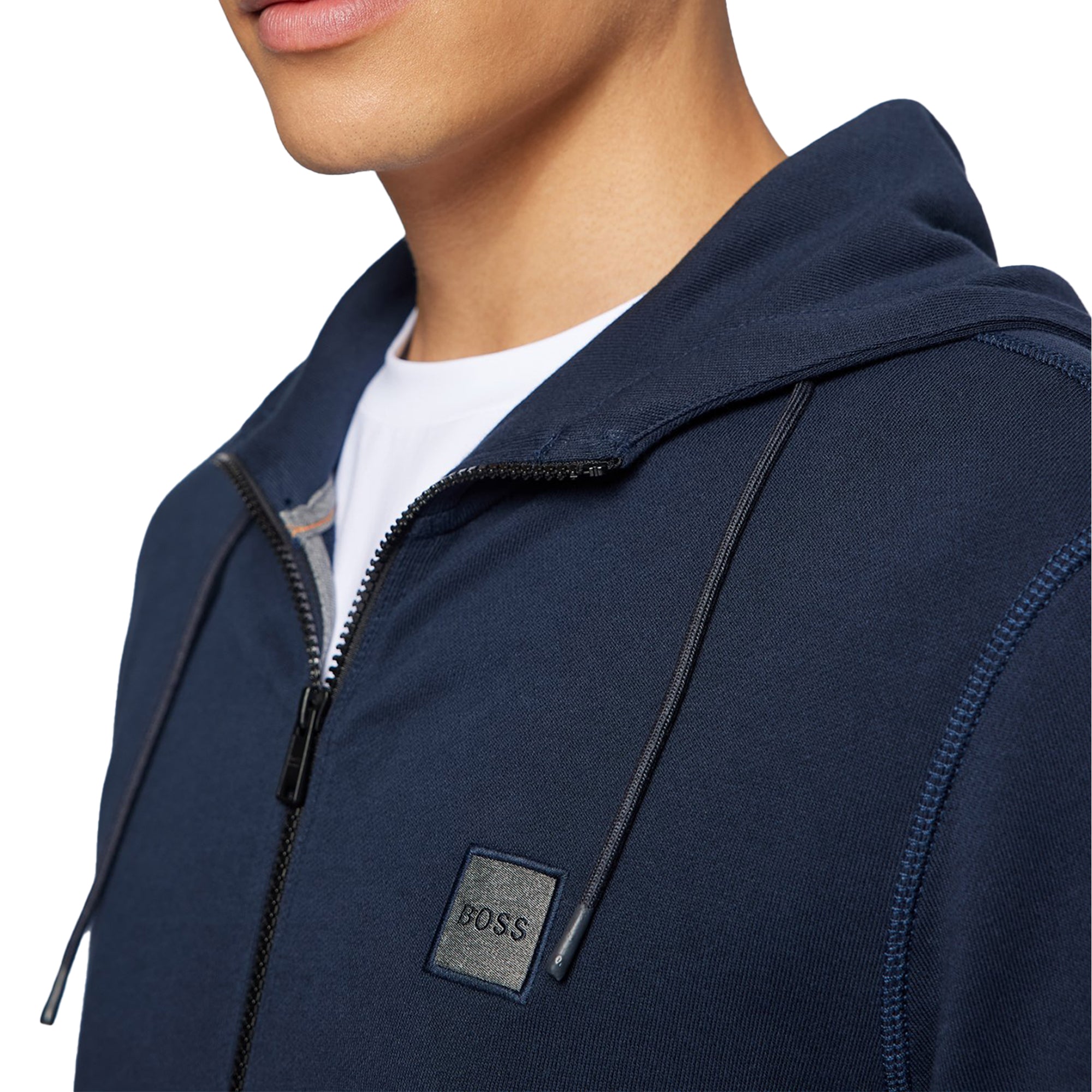 Boss ZeTalk 1 Zip Thru Hood - Navy