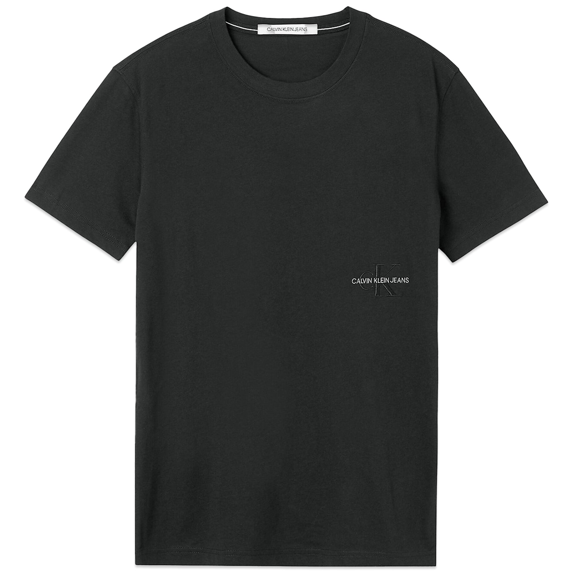 Calvin Klein Stacked Logo T-Shirt - Black