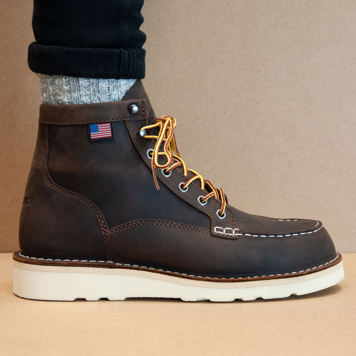 Danner Bull Run Moc Toe Boot - Brown | Arena Menswear