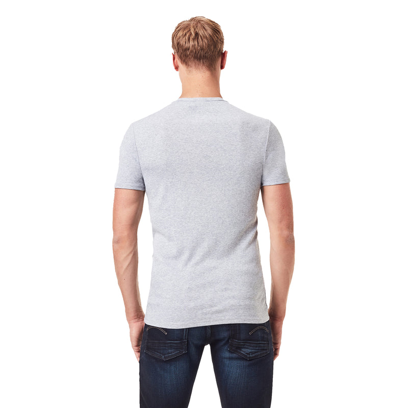 G-Star Raw Double Pack Slim Fit T-Shirts - Grey