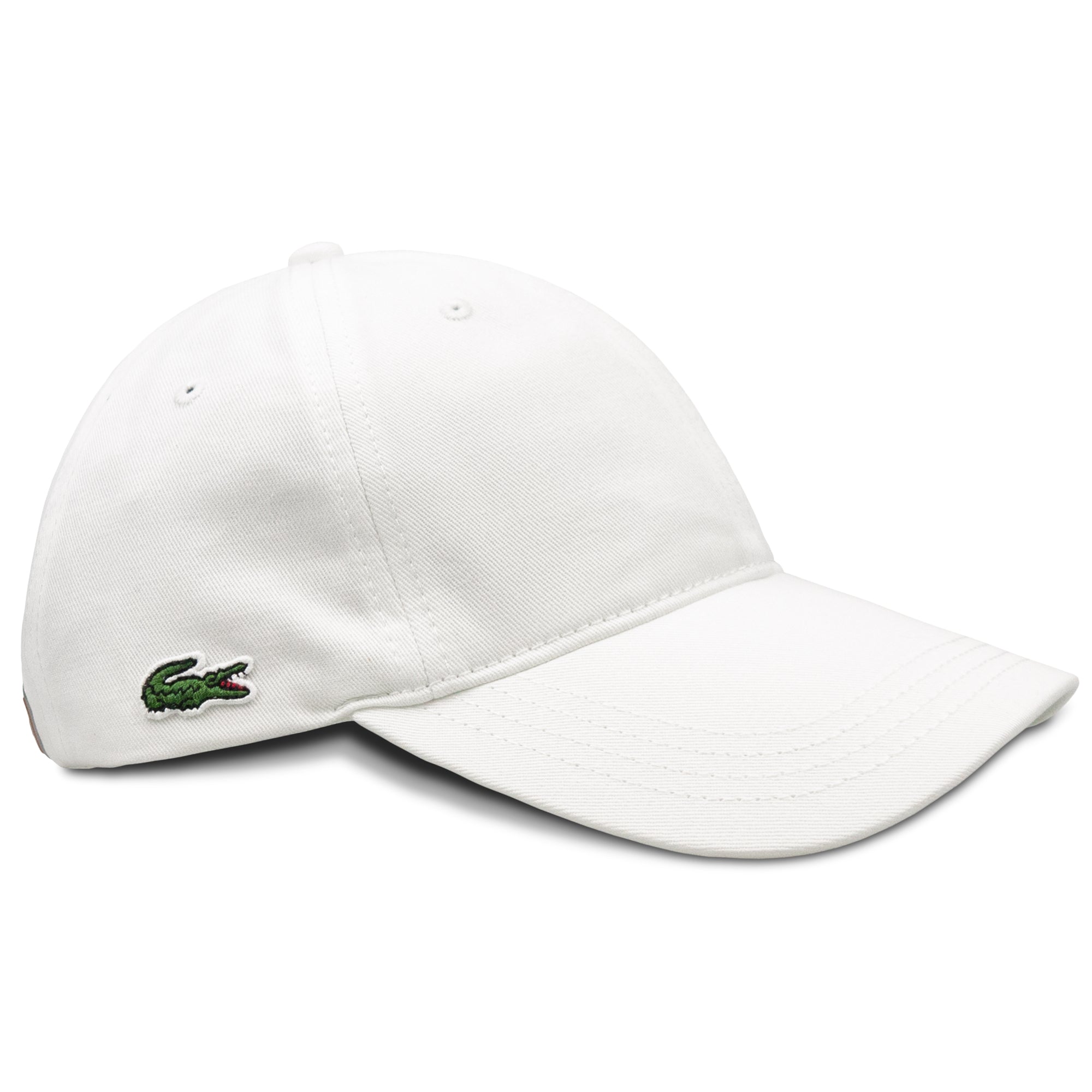 Lacoste Mens RK4709 Curved Peak Adjustable Croc Baseball Cap 40