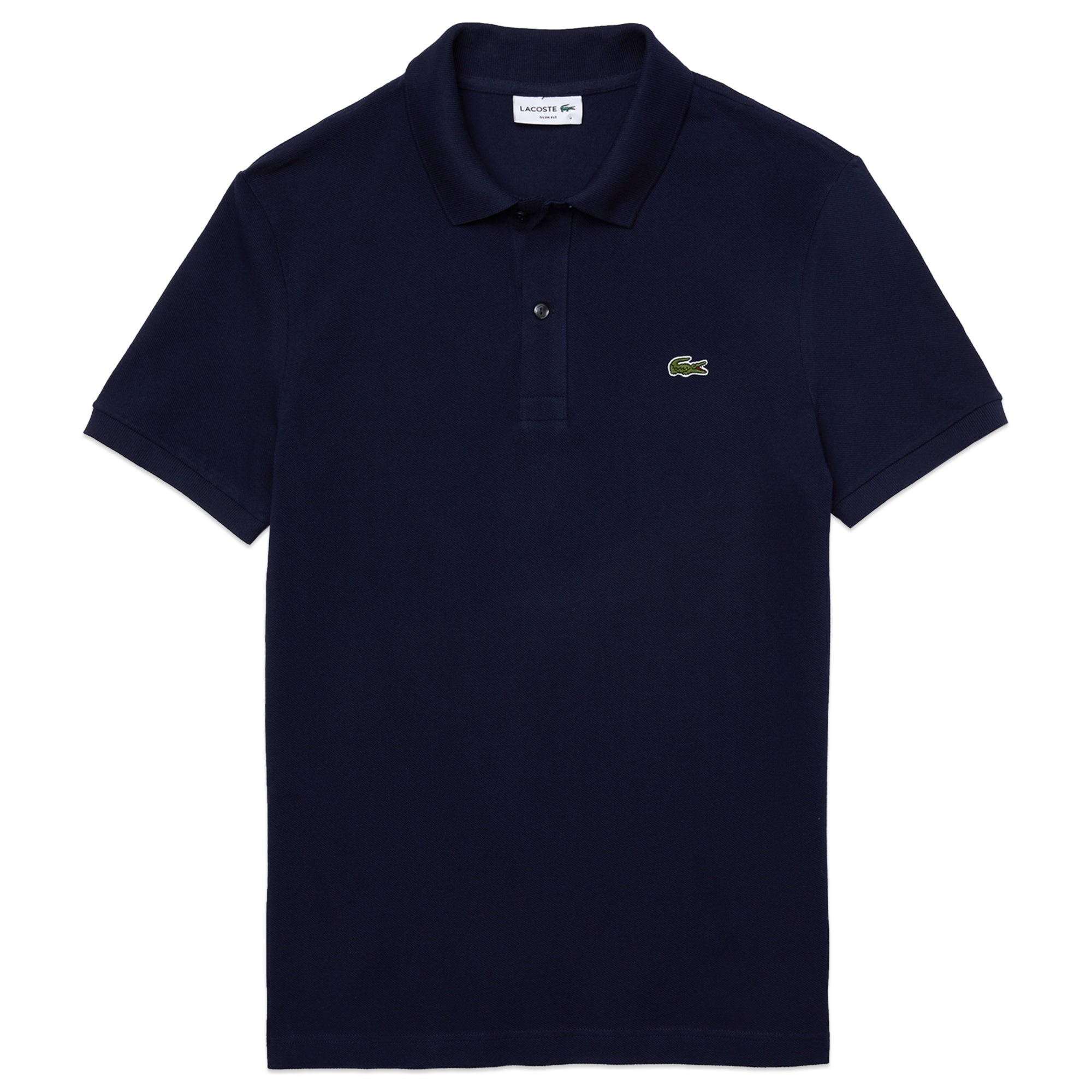 Lacoste Short Sleeved Slim Polo PH4012 Blue Argentina Fit 
