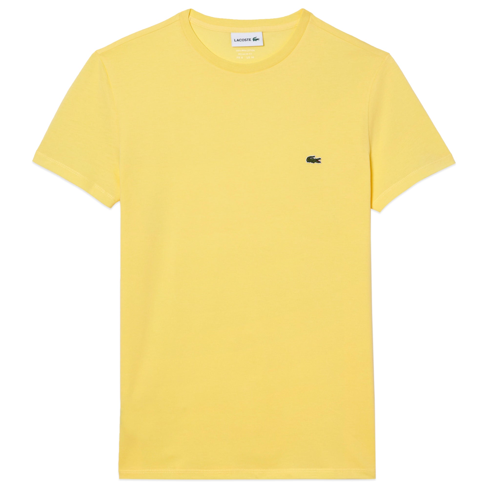 - Pima Reseda T-Shirt Pink Lacoste TH6709 Cotton