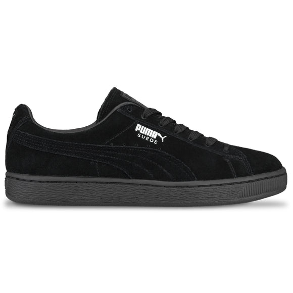 puma suede black dark shadow