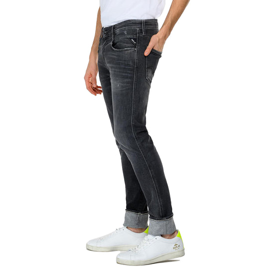 Men's Aged Eco 20 Years slim fit Anbass jean - REPLAY Online Store