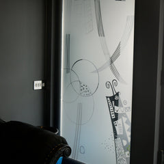 bespoke frosted window film