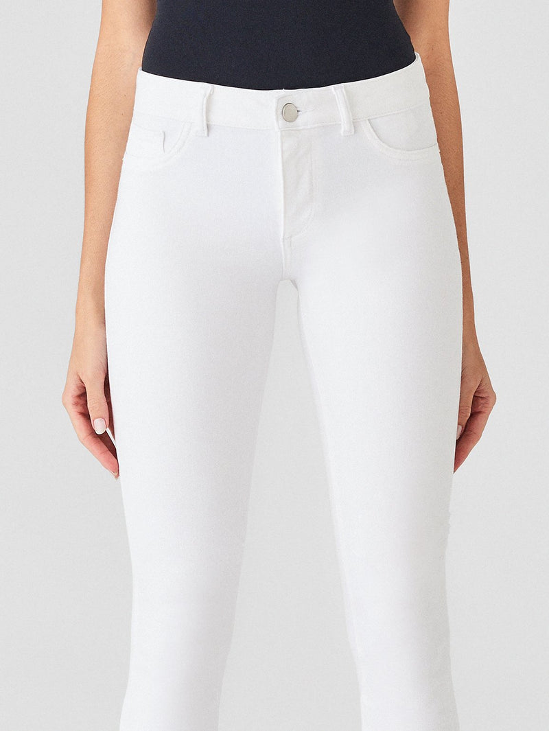 DL-1961Florence Crop Mid Rise Skinny In Santa Fe – The Denim Lab Shop