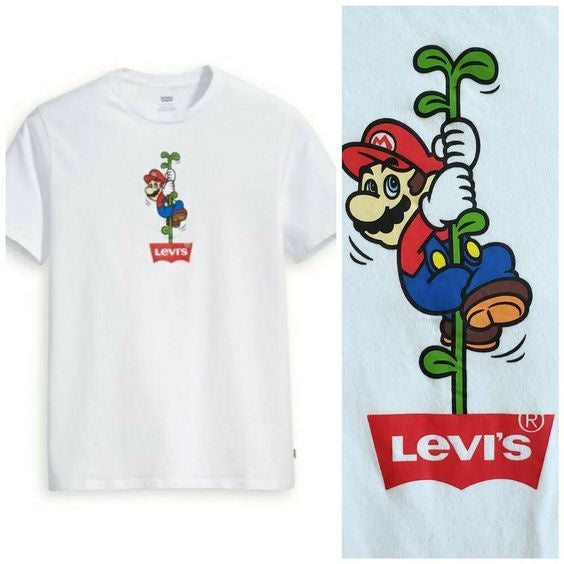 Levi's x Super Mario Bros The Perfect Mario T-Shirt Mens – The Denim Lab  Shop