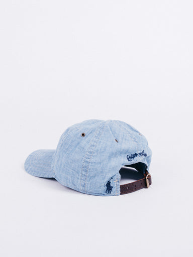 gorra polo azul