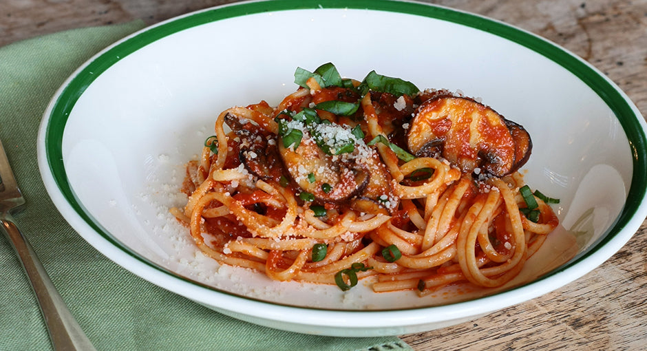 Terlato Kitchen Linguine with Fried Onions