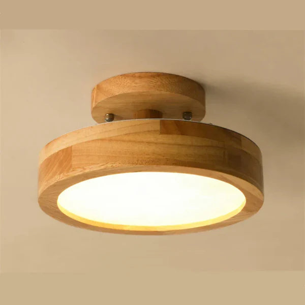ScandiLumina | Elegant Solid Wood Ceiling Light3